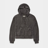UGG Ashwood Zip Hoodie in Ink Black