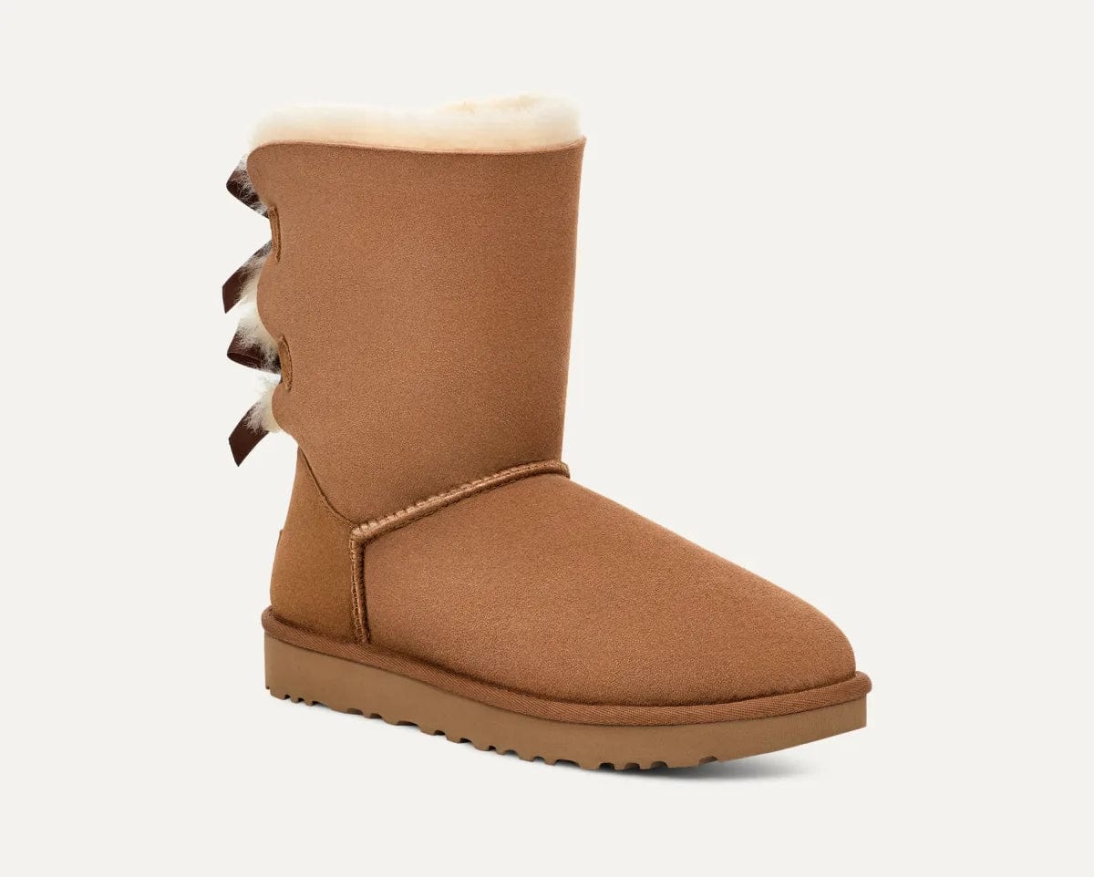 UGG Bailey Bow II Boot In Chestnut - Main Image