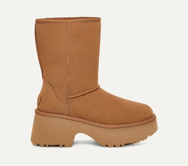 UGG Classic Short New Heights Boot in Chestnut