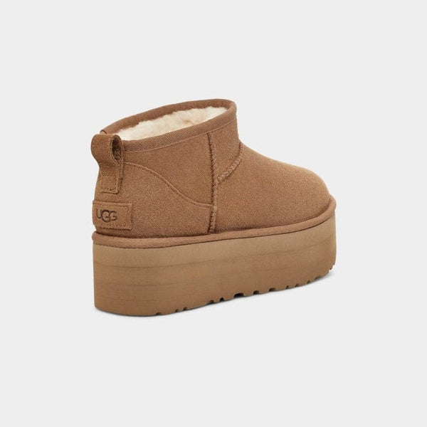 UGG Classic Ultra Mini Platform Boot in Chestnut