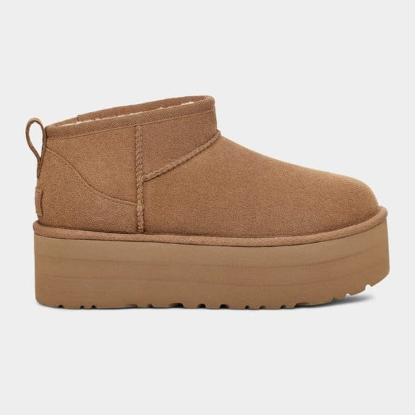 UGG Classic Ultra Mini Platform Boot in Chestnut