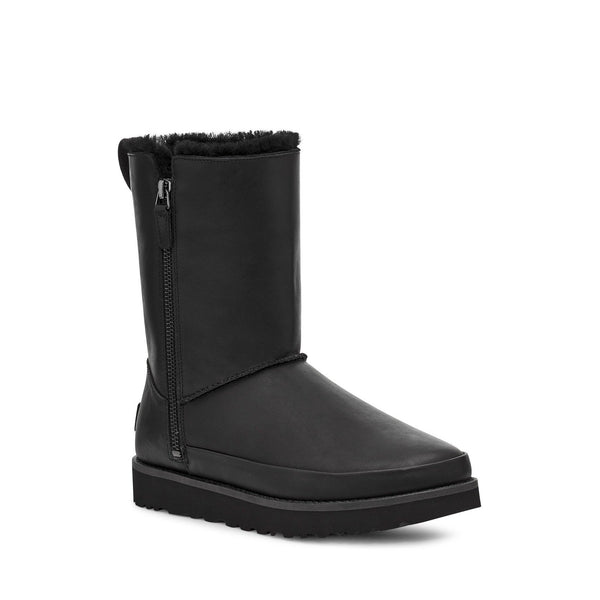 UGG Classic Zip Short Boots in Black