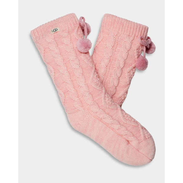 UGG Giftable Boxed Pom Pom Sock in Seashell Pink