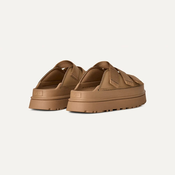 UGG GoldenGlow Slide in Dark Sand