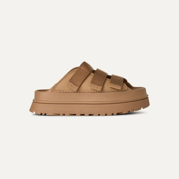 UGG GoldenGlow Slide in Dark Sand