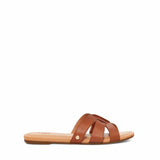 UGG Teague Leather Slide in Tan
