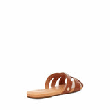 UGG Teague Leather Slide in Tan
