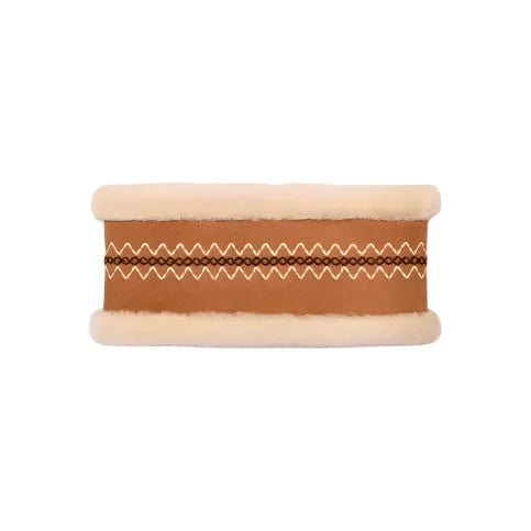UGG Women's Atherson Embroidered Headband in Chestnut