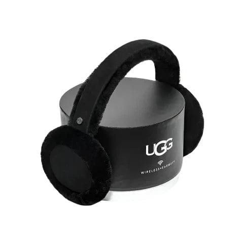 UGG Women's Sheepskin Bluetooth Earmuff in Black