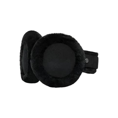 UGG Women's Sheepskin Bluetooth Earmuff in Black