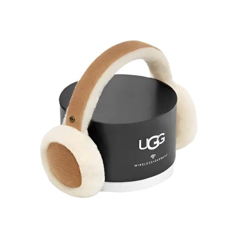 UGG Women's Sheepskin Bluetooth Earmuff in Chestnut