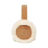 UGG Women's Sheepskin Embroidery Earmuff in Chestnut