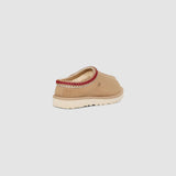UGG Women's Tasman Slipper in the Sand/Dark Cherry