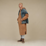 UGGfluff Full-Body Hoodie In Chestnut
