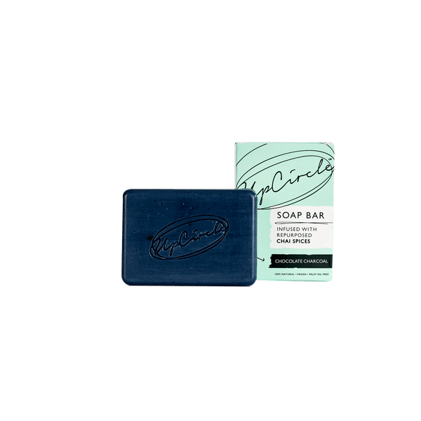 Upcircle Chocolate Charcoal Chai Soap Bar 100g