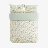 V&A Flora Percale Floral Duvet Cover Set with Pillowcases King