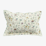 V&A Flora Percale Floral Duvet Cover Set with Pillowcases King