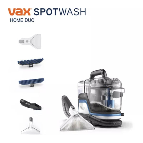 VAX SpotWash Home Duo CDSW–MPXP Carpet Cleaner -In Grey, White & Blue