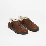VEJA Volley Fured Suede In Walnut Black Eagle
