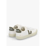 VEJA Campo Chromefree Leather Extra In White Khaki