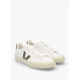 VEJA Campo Chromefree Leather Extra In White Khaki