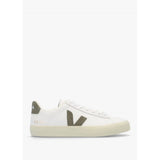 VEJA Campo Chromefree Leather Extra In White Khaki