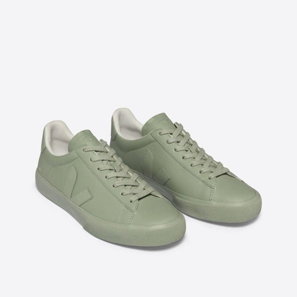 VEJA Campo ChromeFree Leather Trainers in Full Clay