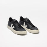 VEJA Campo Leather In Black White