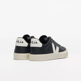 VEJA Campo Leather In Black White