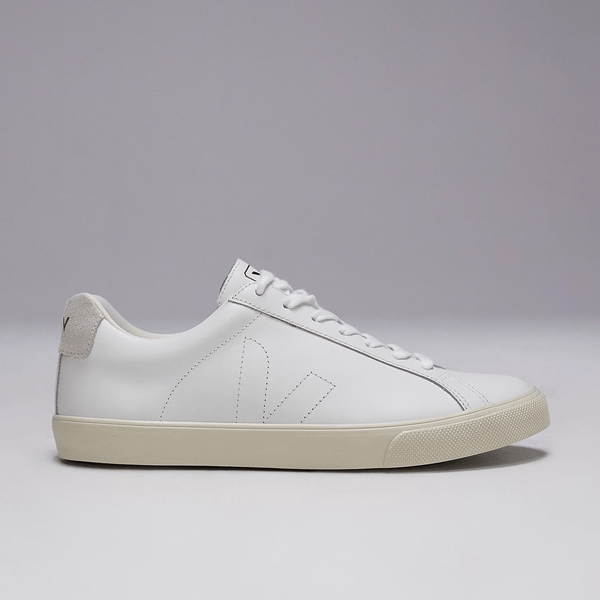VEJA Esplar Leather Trainers Extra White