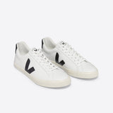 VEJA Esplar Logo Leather Trainers In Extra White/Black