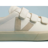 VEJA Recife Leather In White Natural