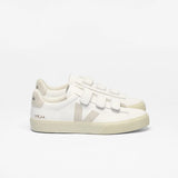 VEJA Recife Leather In White Natural