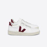 VEJA V-10 CWL Trainers in White Marsala