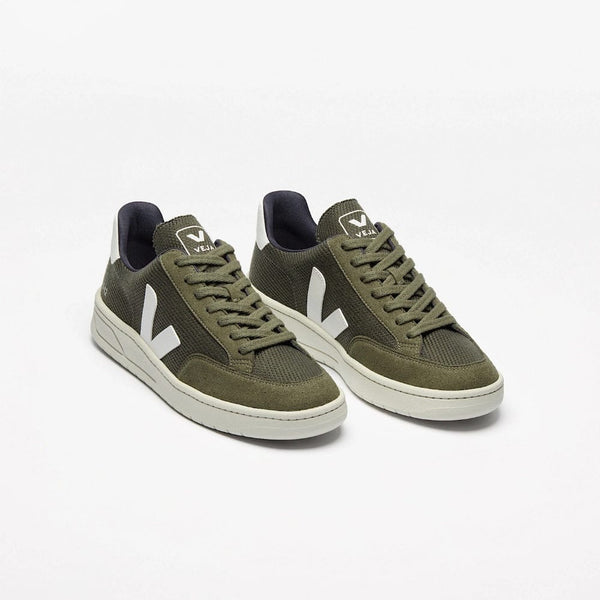 VEJA V-12 Vegan B-mesh In Olive