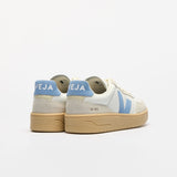 VEJA V-90 Leather White Aqua Natural Trainers