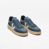 VEJA V-90 Suede California Pierre In Navy