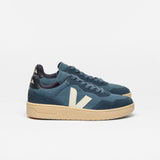 VEJA V-90 Suede California Pierre In Navy