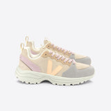 VEJA Venturi Suede Trainers in Almond peach and Multico