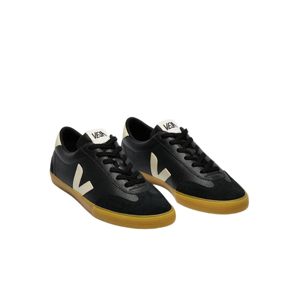 VEJA Volley Leather Black Pierre