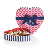 Venchi Heart Shaped Large Tin Box With Assorted Chocolates, 150g