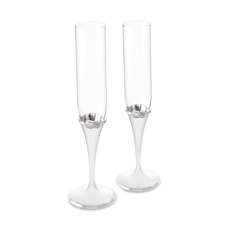 Wedgwood Vera Wang Infinity Toasting Flute Set of 2