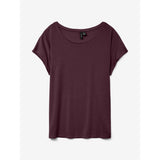 Vero Moda AWARE AMAVA T-Shirt In Purple