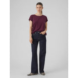 Vero Moda AWARE AMAVA T-Shirt In Purple