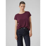 Vero Moda AWARE AMAVA T-Shirt In Purple