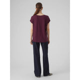 Vero Moda AWARE AMAVA T-Shirt In Purple
