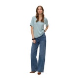 Vero Moda AWARE AWRITA T-Shirt In Gray Mist