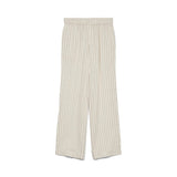 Vero Moda AWARE AWRYDER High Waist Trousers In Snow White