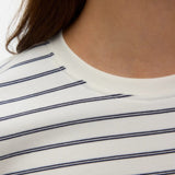 Vero Moda AWARE T-shirt In White Stripe