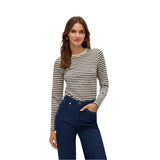 Vero Moda AWARE Vmfiona Long sleeves O-neck Top Vma in Grey / Birch